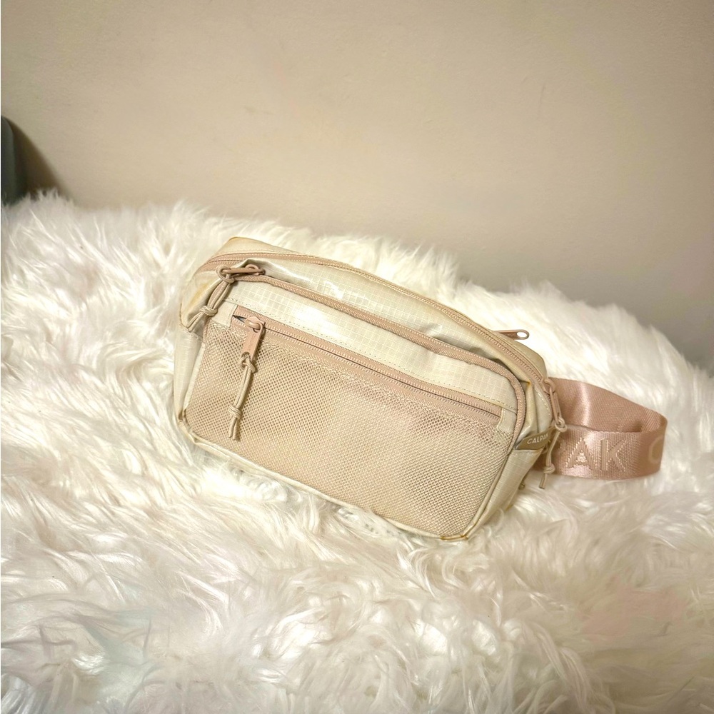 Calpak Beige Crossbody Bag